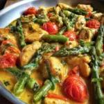 Hähnchen Spargel Pfanne: 30 Min. Glück!