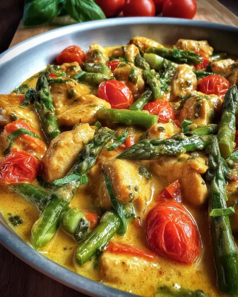 Hähnchen Spargel Pfanne: 30 Min. Glück!