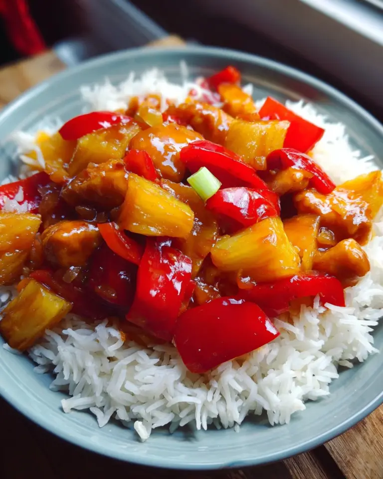 Hähnchen süß-sauer Rezept