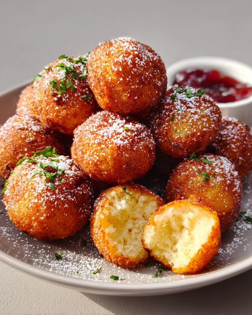 Hüttenkäsebällchen