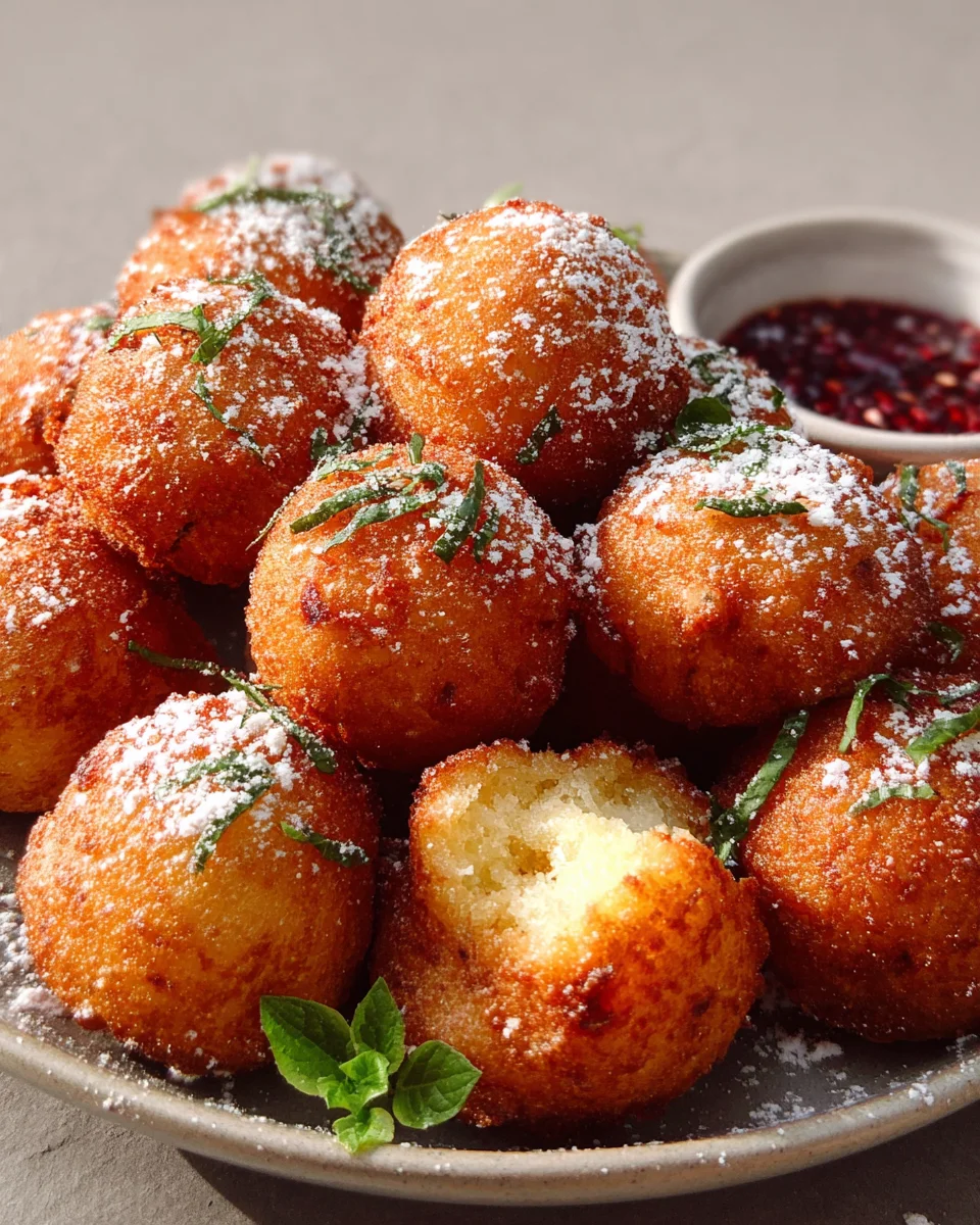 Hüttenkäsebällchen