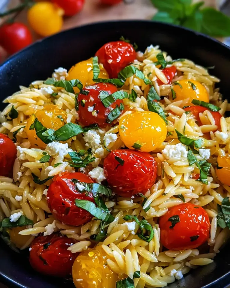 Italienischer Orzo Salat (schnelles Rezept)