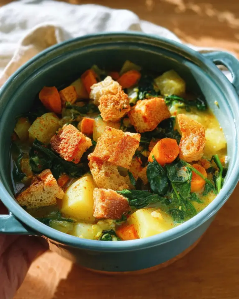 Kartoffel-Spinat-Eintopf Rezept