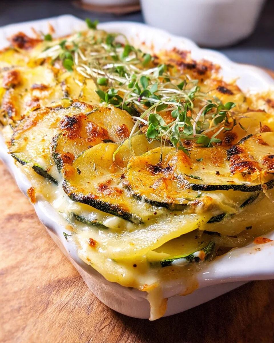 Kartoffel-Zucchini-Auflauf