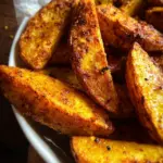 Knusprige Kartoffel Wedges (Rezept aus dem Ofen)