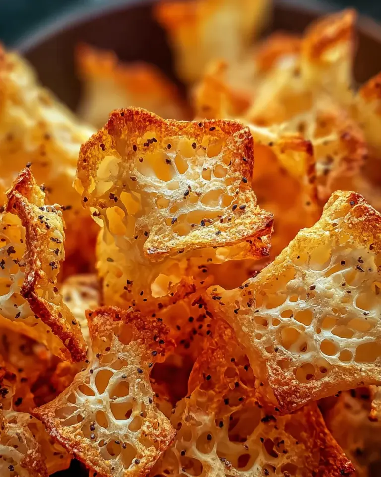 Knusprige Quark-Chips