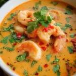 Kokos-Shrimps-Suppe