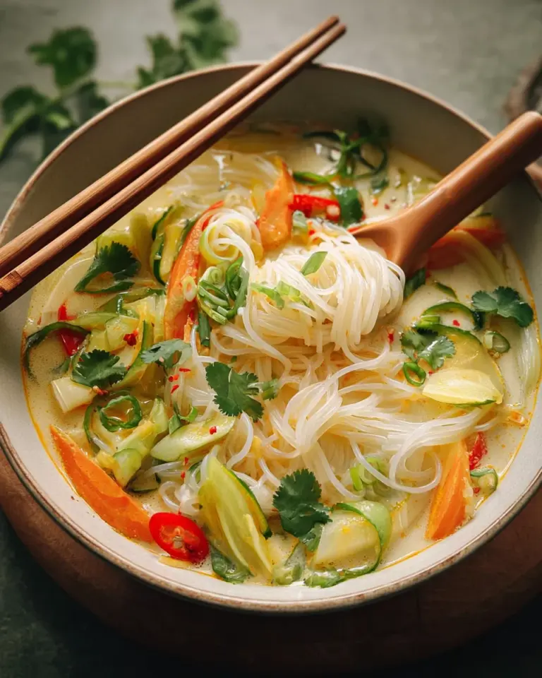 Kokos Glasnudelsuppe