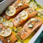 Leckerer Zitronen-Lachs aus dem Ofen