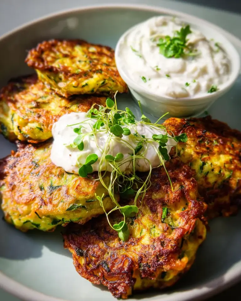 Leckeres Zucchinipufferrezept - einfach & schnell