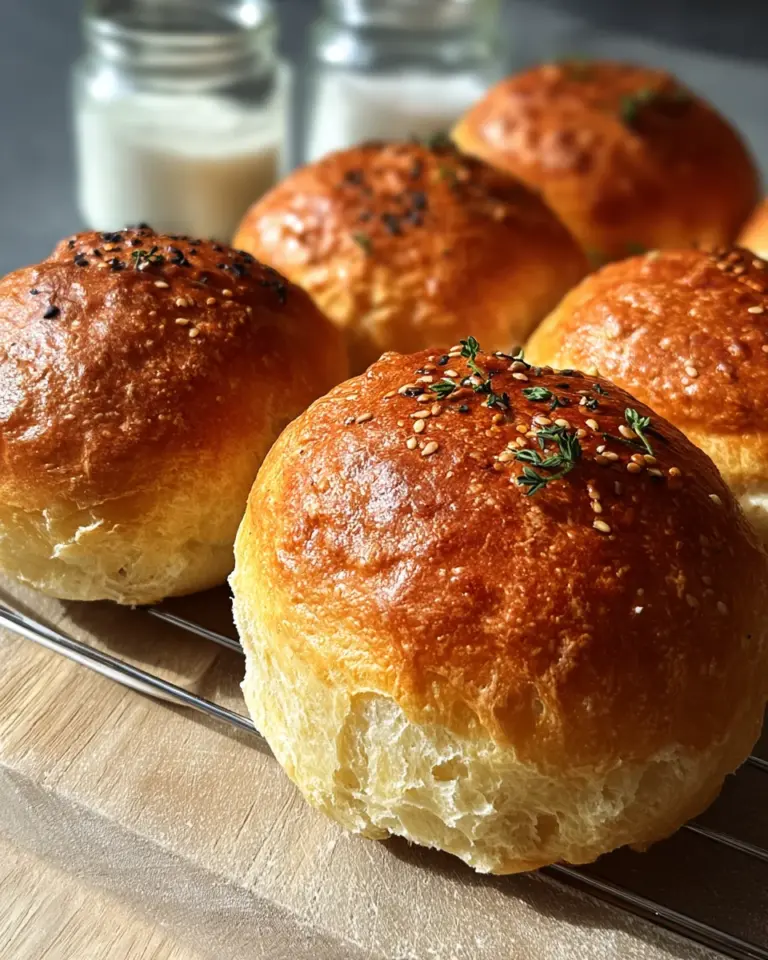 Low Carb Brötchen mit Hüttenkäse