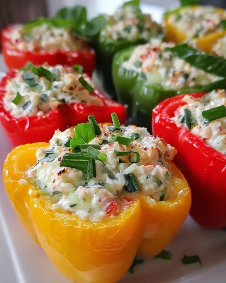 Low Carb gefüllte Paprika