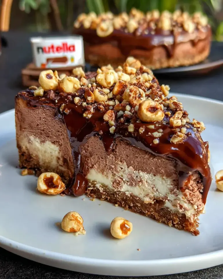Nutella Cheesecake: 6 Zutaten zum sündhaft Glücklichsein