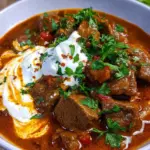 Omas Gulasch Rezept: 1 Stunde köcheln, umwerfend!