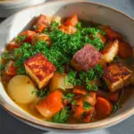 Omas Steckrübentopf – vegan & deftig