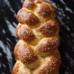 Osterzopf mit vier Strängen