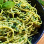 Pasta mit cremiger Spinat-Sauce