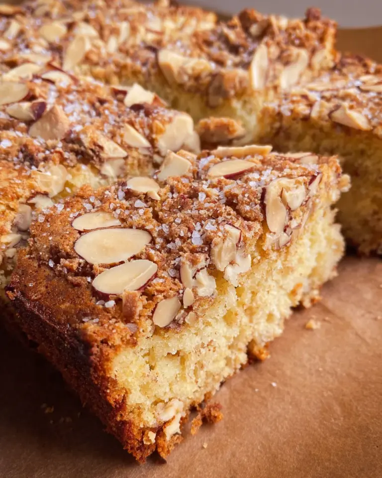 Portugiesischer Kochlöffelkuchen | Mandelkuchen