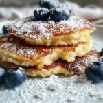 Quark-Taler mit Haferflocken