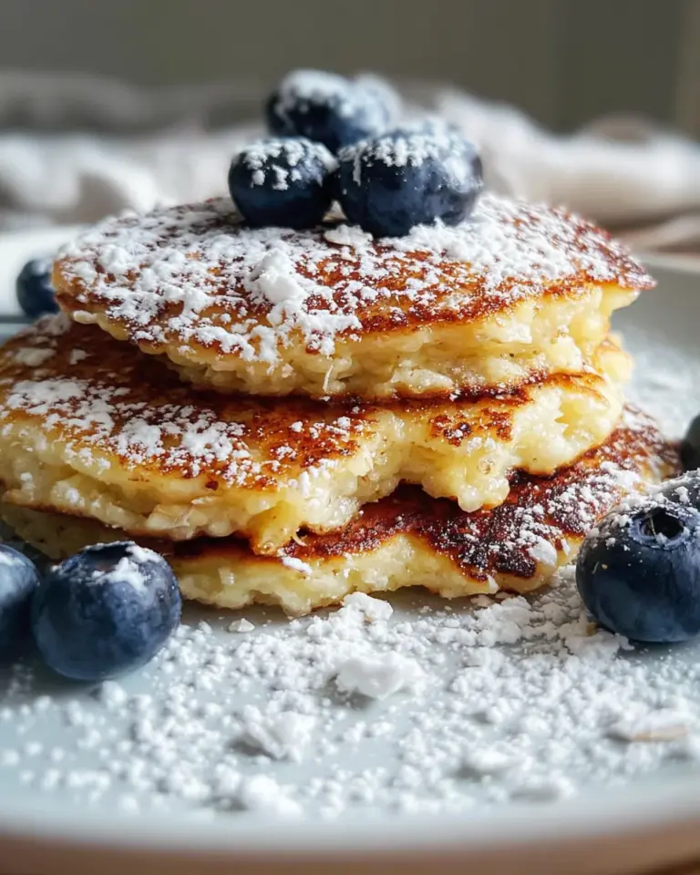 Quark-Taler mit Haferflocken