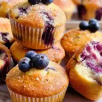 Saftige Blaubeermuffins mit Joghurt - Das beste Rezept