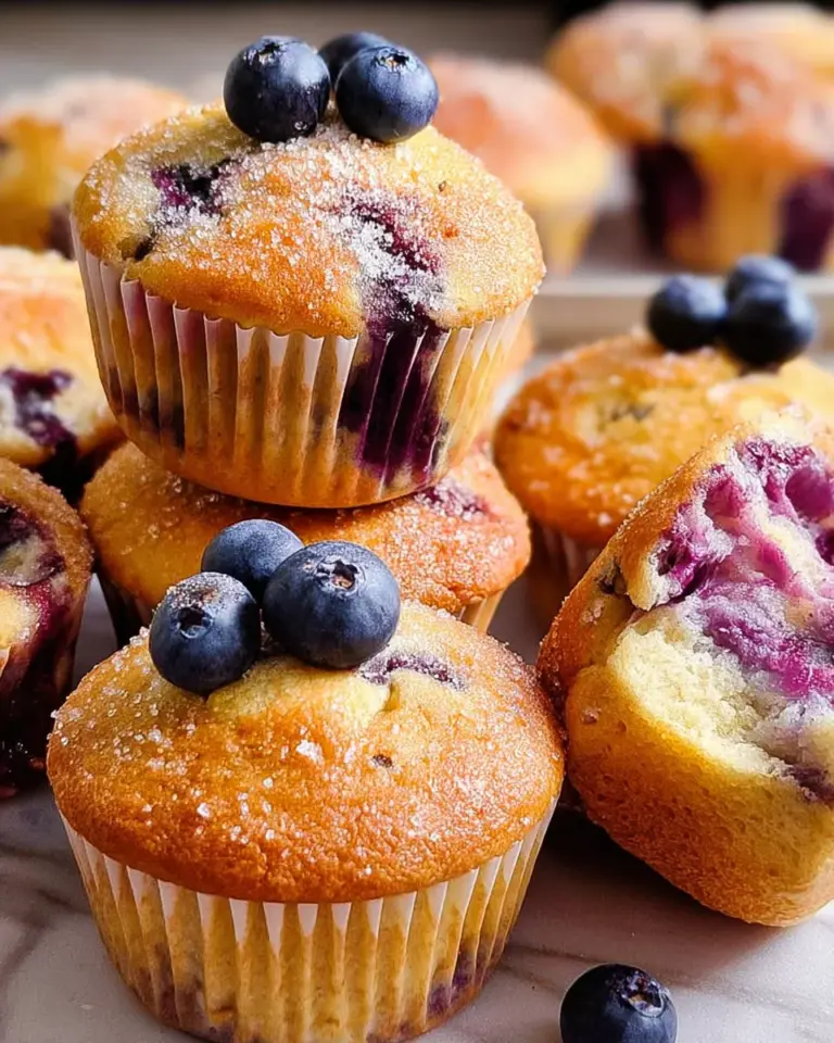 Saftige Blaubeermuffins mit Joghurt - Das beste Rezept