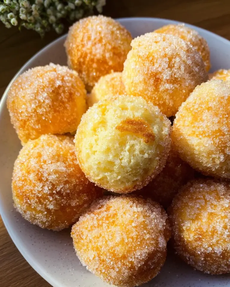 Saftige und fluffige Quarkbällchen