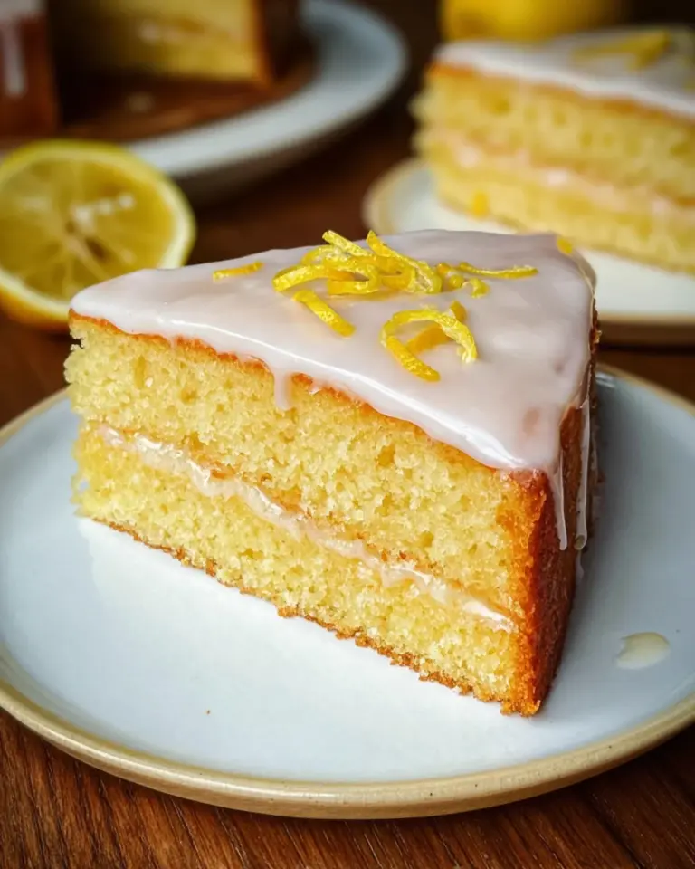 Saftiger Zitronenkuchen (schnelles Rezept)