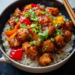 Schnelles Hähnchen süß-sauer