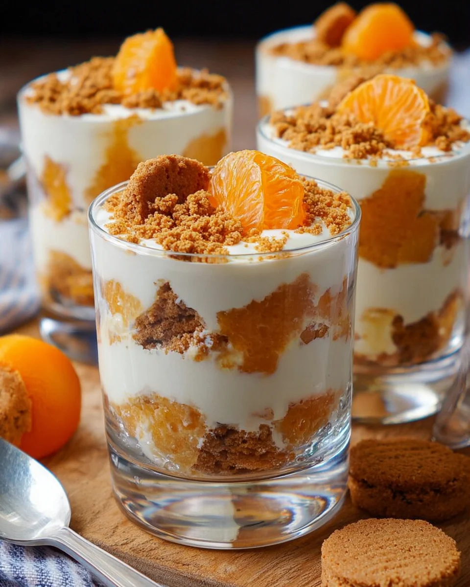 Spekulatius-Mandarinen-Quark-Creme