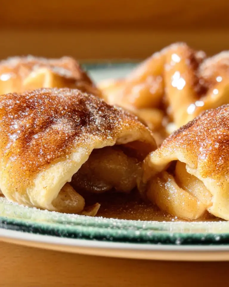 Süße Apfel-Ofenknödel mit Zucker-Zimt-Topping