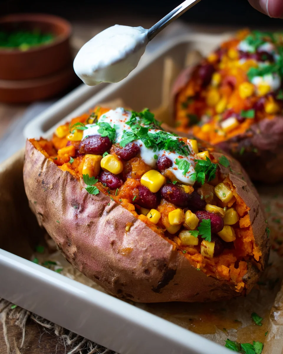 Süßkartoffel-Kumpir