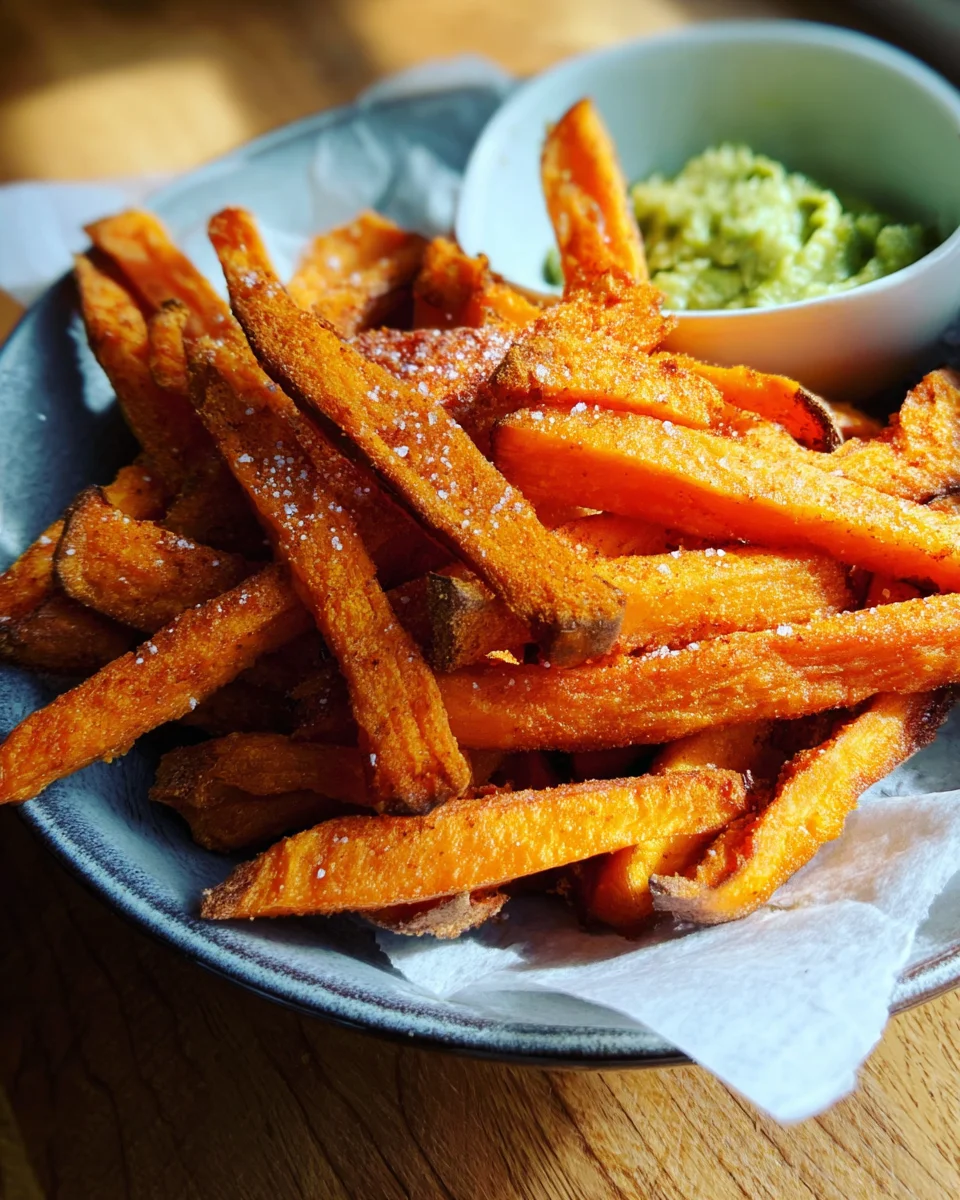 Süßkartoffel-Pommes