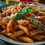 Tomaten-Knoblauch-Pasta