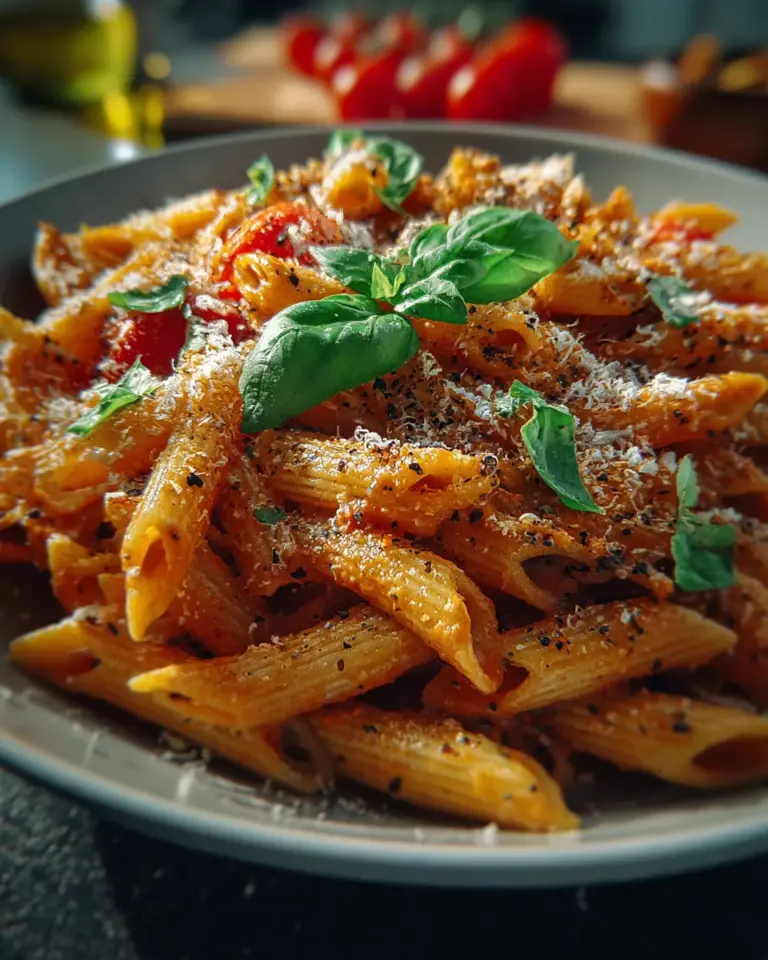 Tomaten-Knoblauch-Pasta