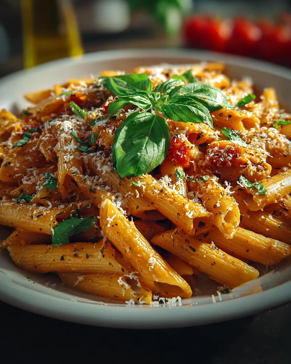 Tomaten-Knoblauch-Pasta