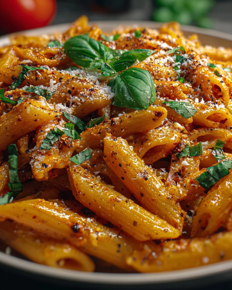 Tomaten-Knoblauch-Pasta