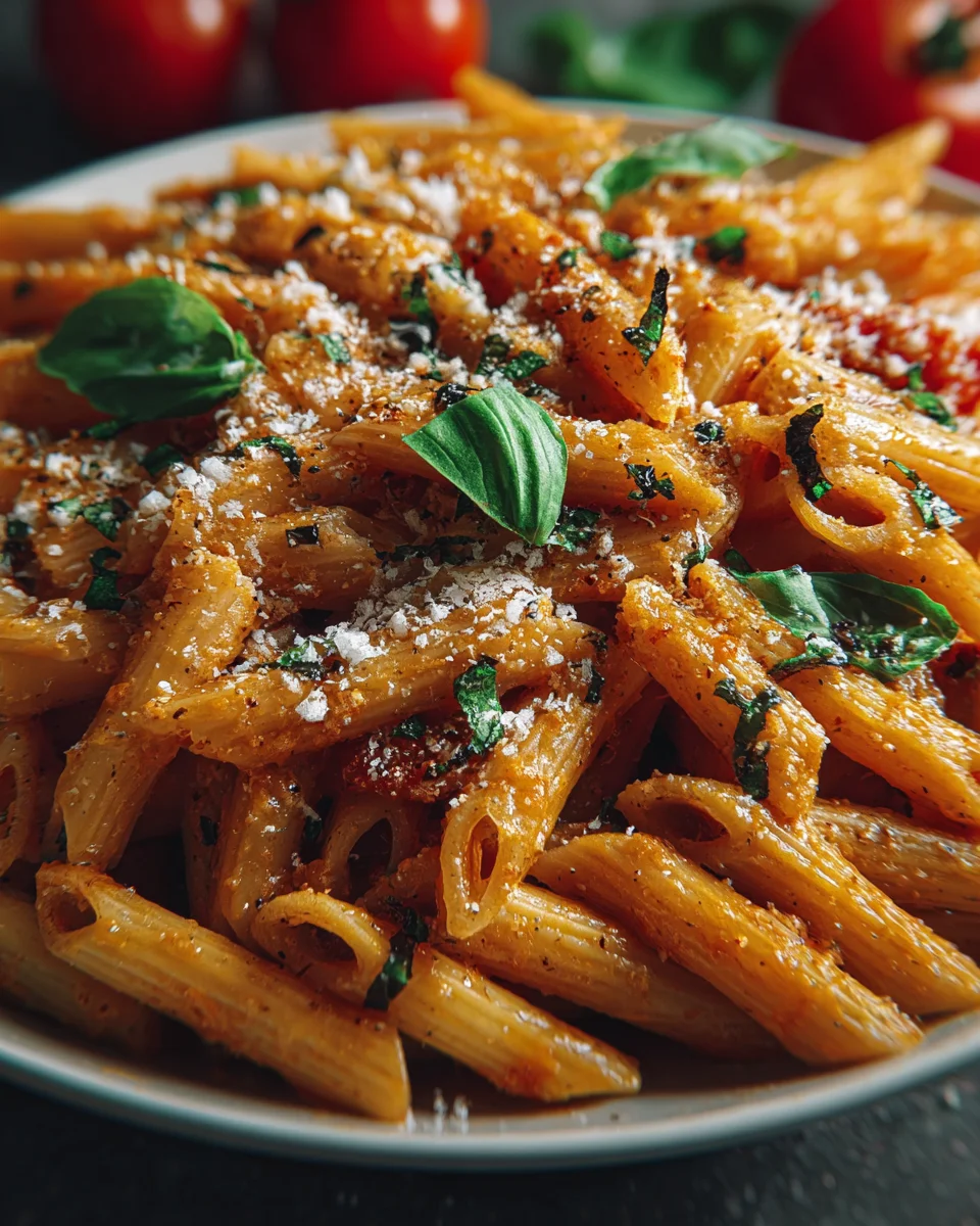 Tomaten-Knoblauch-Pasta