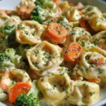 Tortellini mit Käse Sahne Soße - einfach lecker