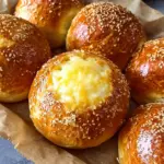 Unglaublich leckere Brioche Brötchen mit Käse endlich da