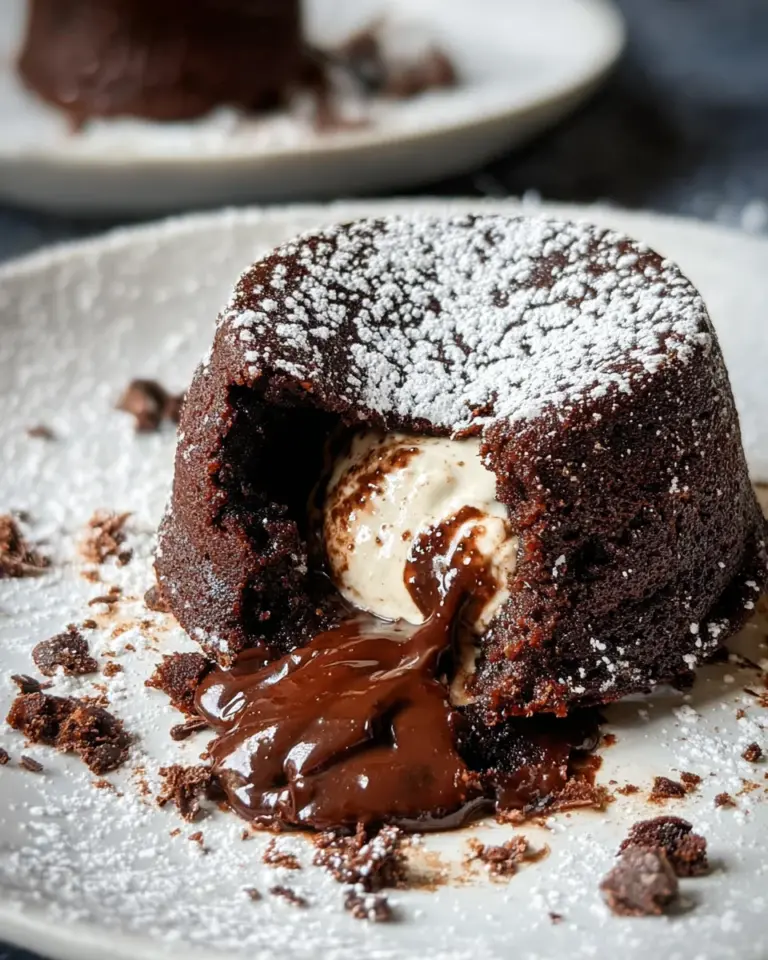 Veganer Lava Cake