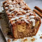 Veganes Zimt-Strudel Bananenbrot mit Zimt Streusel