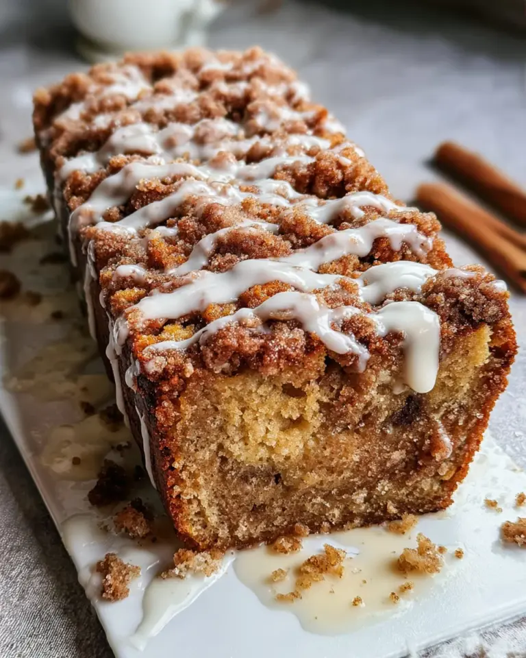 Veganes Zimt-Strudel Bananenbrot mit Zimt Streusel