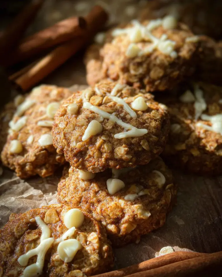 Weihnachten liegt in der Luft - Zimt Hafer Cookies