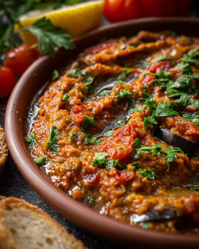 Zaalouk – Marokkanischer Auberginen-Tomaten-Dip