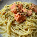 Zitronen Lachs Pasta