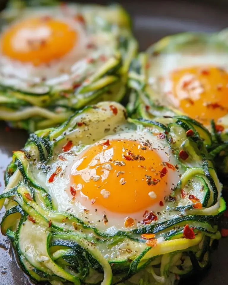 Zucchini-Ei-Nester