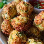 Zucchini-Käse Bällchen