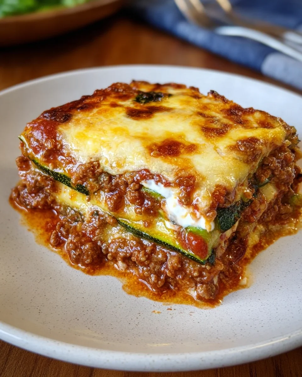 Zucchini-Lasagne