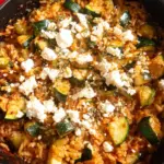 Zucchini Reis Pfanne - schnell & so lecker